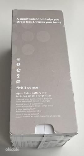 Fitbit Sense Lunar White/Soft Gold (фото #3)