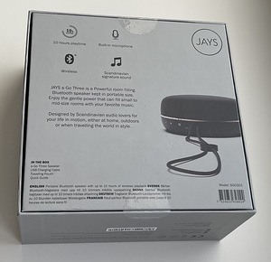 Jays s-Go Three Bluetooth speaker Graphite Black (2 foto / 2)