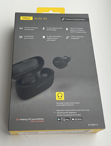 Jabra Elite 75t Wireless Charging Enabled Black (2 foto / 2)