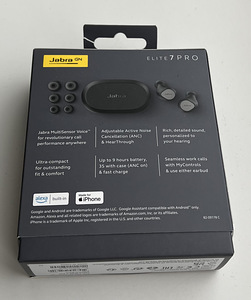 Jabra Elite 7 Pro Titanium Black / Gold Beige (2 foto / 8)