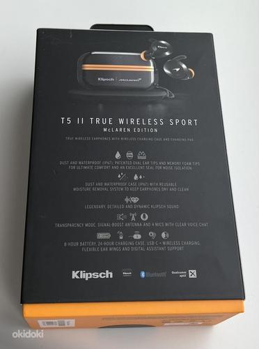 Klipsch T5 II True Wireless Sport McLaren Edition , Black (фото #4)