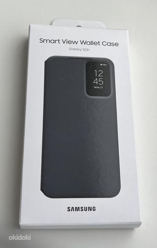 Samsung Galaxy S23+ Smart View Wallet Case Black (фото #1)