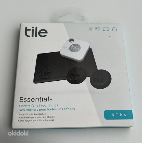 Tile Essentials 4-pack (1 Mate, 1 Slim, 2 Stickers) (фото #1)