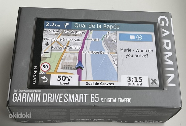 Garmin DriveSmart™ 65 & Digital Traffic Europe (фото #1)