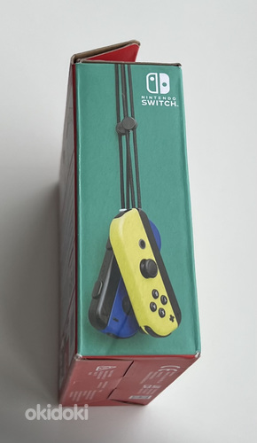 Nintendo Switch Joy-Con Pair Blue/Neon Yellow (фото #3)