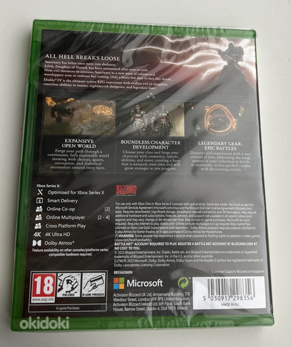 Diablo 4 (Xbox Series X/Xbox One) (фото #2)