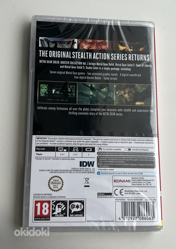 Metal Gear Solid Master Collection Vol. 1 (Nintendo Switch) (foto #2)