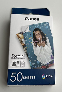 Canon Zoemini Zink Photo Paper , 50 Sheets