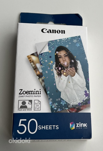 Canon Zoemini Zink Photo Paper , 50 Sheets (фото #1)