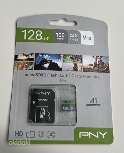 PNY MicroSDXC Elite Flash Card 128GB (foto #1)