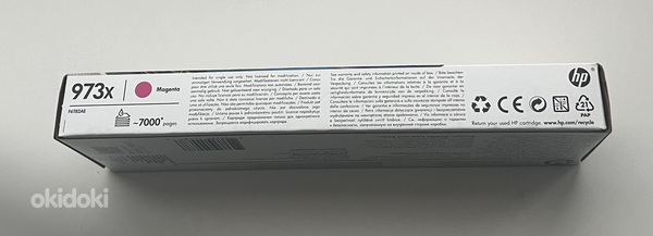 HP 973X High Yield Magenta Original PageWide Cartridge (foto #3)