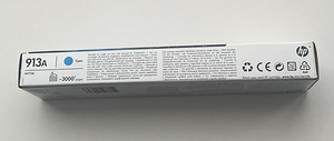 HP 913A Cyan Original PageWide Cartridge (3 фото из 3)
