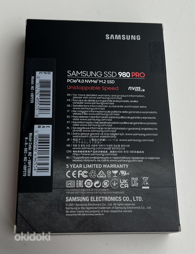Samsung 980 PRO SSD 2TB (фото #2)