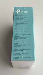 TP-Link M7350 4G LTE - Mobile WiFi router (4 foto / 4)