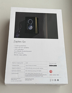 Zaptec Go (22kw) , Asphalt Black (3 foto / 4)