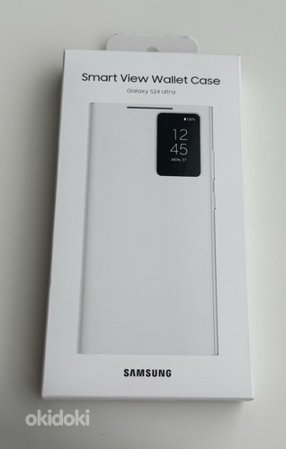 Samsung Galaxy S24 Ultra Smart View Wallet Case , White (foto #1)