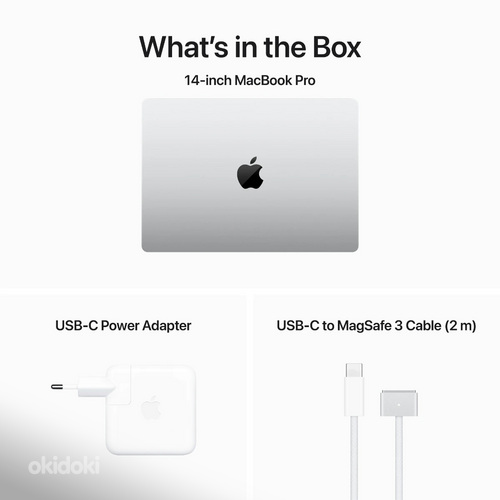 Apple MacBook Pro 14 (2023) M3, 8C/10C, 8 GB, 512 GB, SWE (foto #4)