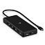 Unisynk 12 Port Dual Display USB-C Hub 8K Pro , Black (foto #1)