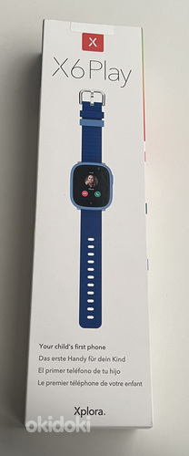 Xplora X6 Play Smartwatch Blue (фото #1)
