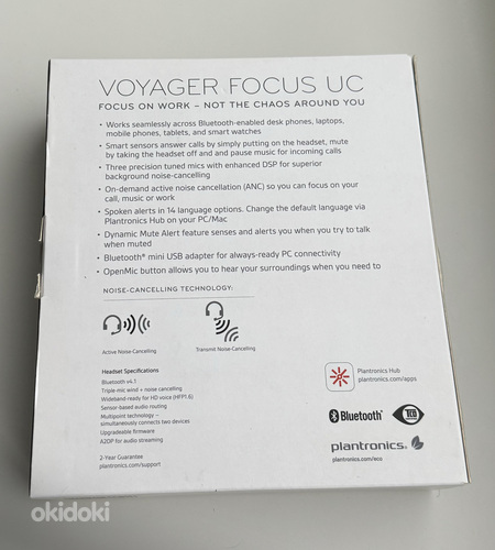 Plantronics Voyager Focus UC (фото #2)