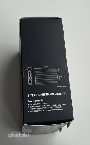 Samsung T7 Shield 1 TB , USB-C 3.2 , Beige (фото #3)
