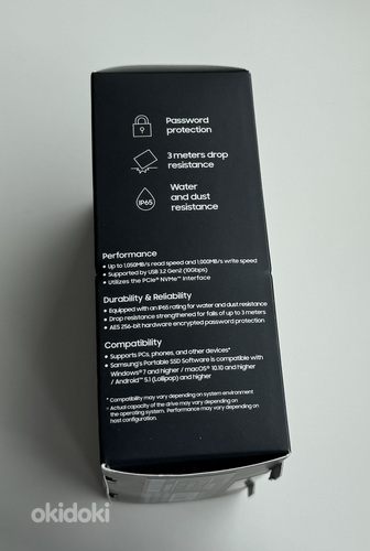 Samsung T7 Shield 1 TB , USB-C 3.2 , Beige (фото #4)