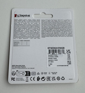 Kingston DataTraveler SE9 G3 256GB 220MB/s (2 foto / 2)