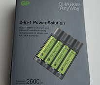 GP 4x 2600mAh 2-in-1 Power Solution