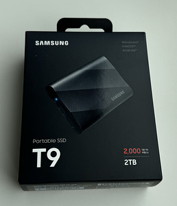 Samsung T9 SSD 2TB USB 3.2 Gen 2, Black