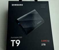 Samsung T9 SSD 2TB USB 3.2 Gen 2, Black