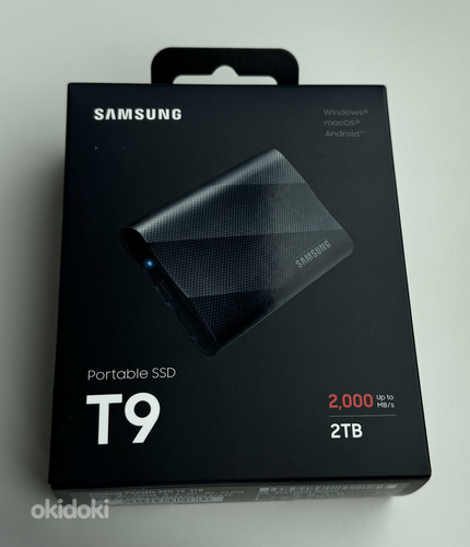 Samsung T9 SSD 2TB USB 3.2 Gen 2, Black
