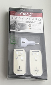Capidi babyalarm Black / White (3 foto / 4)