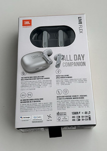 JBL Live Flex , Silver (2 foto / 4)