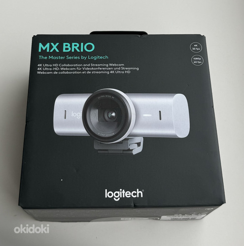 Logitech MX Brio 4K USB-C , Pale Gray