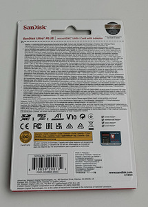 Sandisk Ultra PLUS microSDXC 256GB 160MB/s UHS-I Card (2 foto / 2)