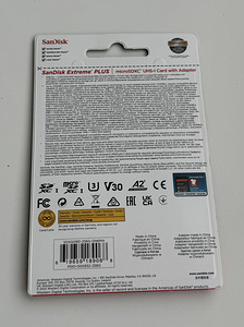 SanDisk Extreme PLUS microSDX™ 256GB 200MB/s (2 foto / 2)