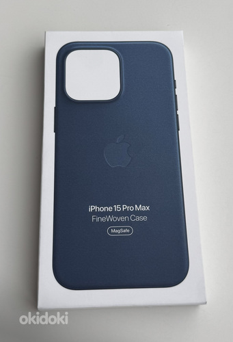 Apple iPhone 15 Pro Max FineWoven Case with MagSafe , Blue