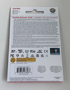 SanDisk Extreme PLUS microSDX 128GB 200MB/s (2 foto / 2)