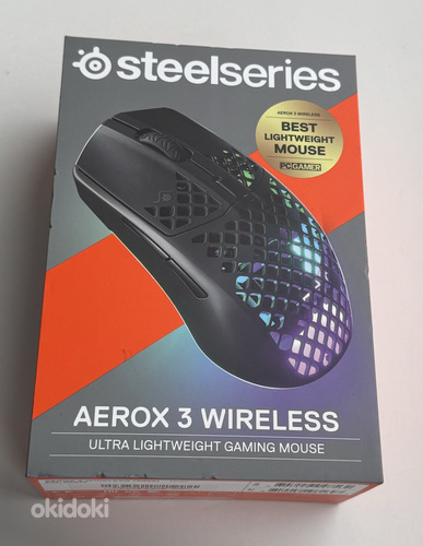 SteelSeries Aerox 3 Wireless (2022 Edition) Onyx