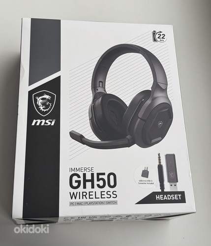 MSI Immerse GH50 Wireless , Black