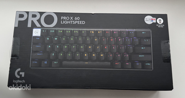 Logitech PRO X 60, SWE , Black