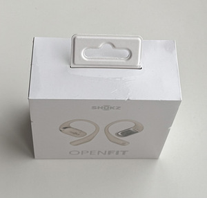 Shokz OpenFit Wireless Headphones , Beige (3 foto / 3)