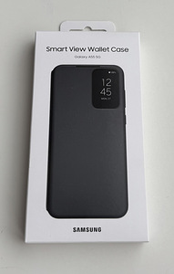 Samsung Galaxy A55 Smart View Wallet Case , Black