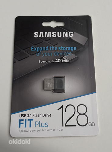 Samsung FIT Plus USB 3.1 128 GB , Black