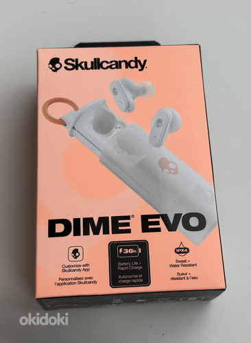 Skullcandy Dime Evo , White