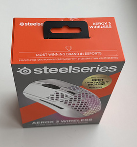 SteelSeries Aerox 3 Wireless (2022) , Snow (5 foto / 5)
