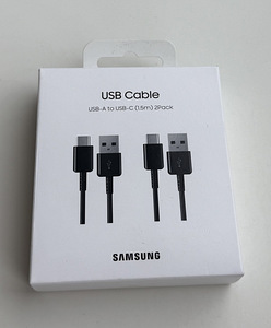Samsung USB Cable USB-A to USB-C (1.5m) 2Pack