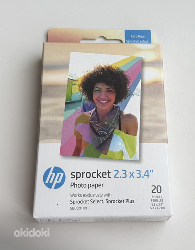 HP Sprocket 2.3 × 3.4" Photo Paper 20 Sheets