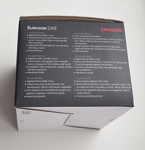 Sangean Survivor Dab MMR-88DAB , Black/Yellow (3 foto / 5)