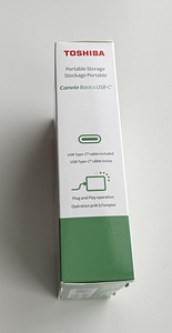 Toshiba Canvio Basics USB-C 2TB , Black (3 foto / 5)